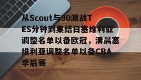 乐动-包含从Scout与90激战TES分钟到集结日塞维利亚调整名单以备欧冠，清晨塞维利亚调整名单以备CBA季后赛的词条